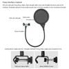 Dual Layer Metal Mesh Microphone Pop Guard Microphone Pop Filter for Enhanced Sound Quality In Recordings