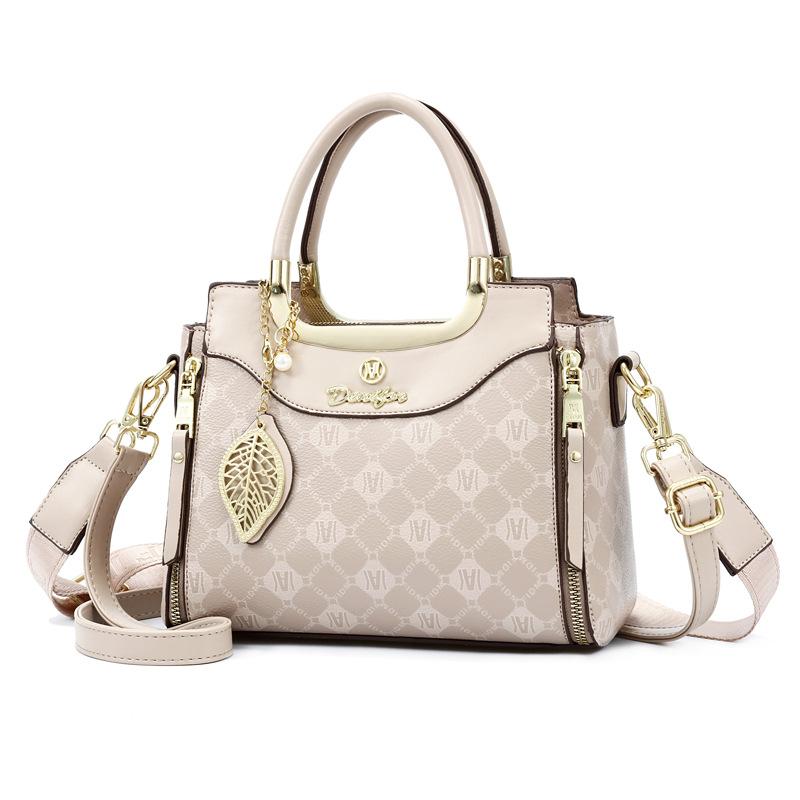 Bag Women's Bag 2025 New Fashionable Large-capacity Handbag Versatile Shoulder Messenger Bag Pu Small Square Bag Women's Bag