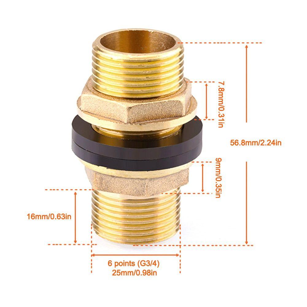 Trwałe złącze zbiornika na wodę 1/2" 1/4" rura miedziana uszczelka silikonowa złączka do akwarium wąż adapter szczelny