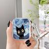 Cartoon Cat Clear Earphone Cases Cover Case For Airpods Pro2 2 4 Pro Pro3 1 3