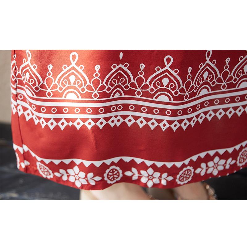 DIMANAF 2026 Donna Taglie Forti Estate Spiaggia Signora Abito Lungo Ampio Oversize Maxi Stampa Floreale Vestito Estivo Abbigliamento