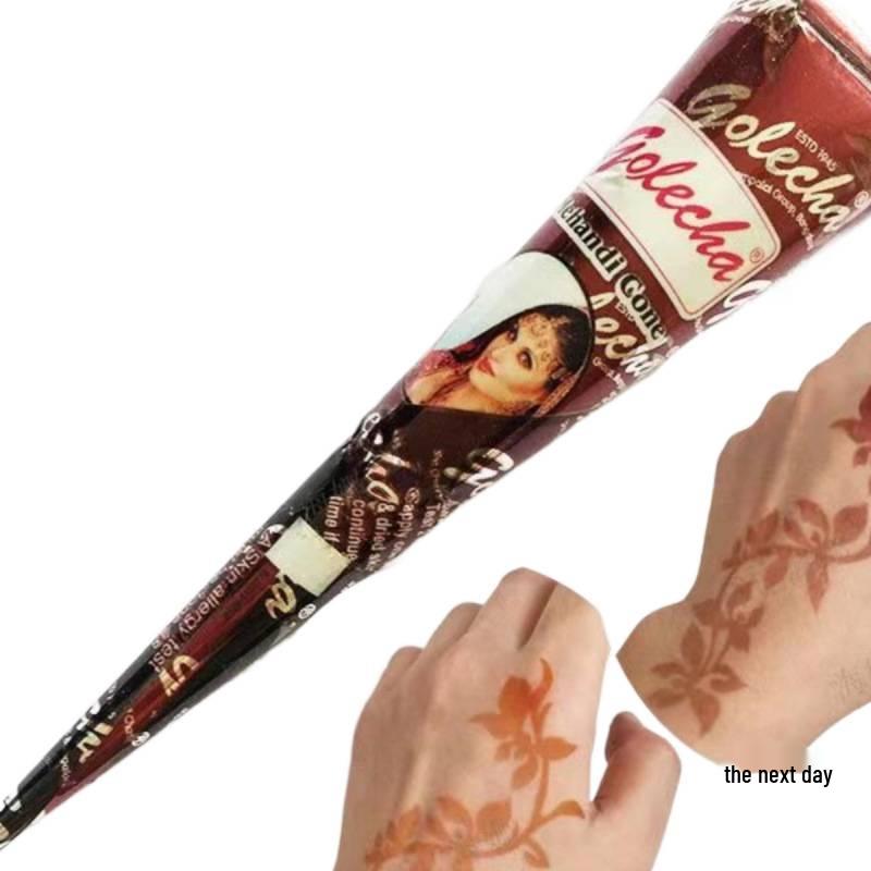 Golecha Semi-Concealing Waterproof Henna Freckle & Tattoo Paste