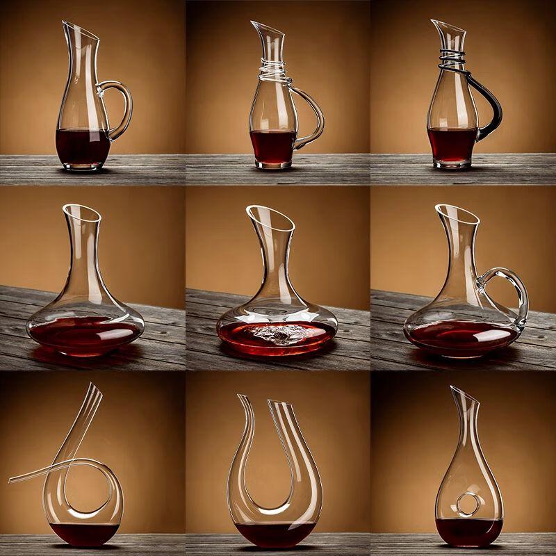 Kristallglas Weindekanter