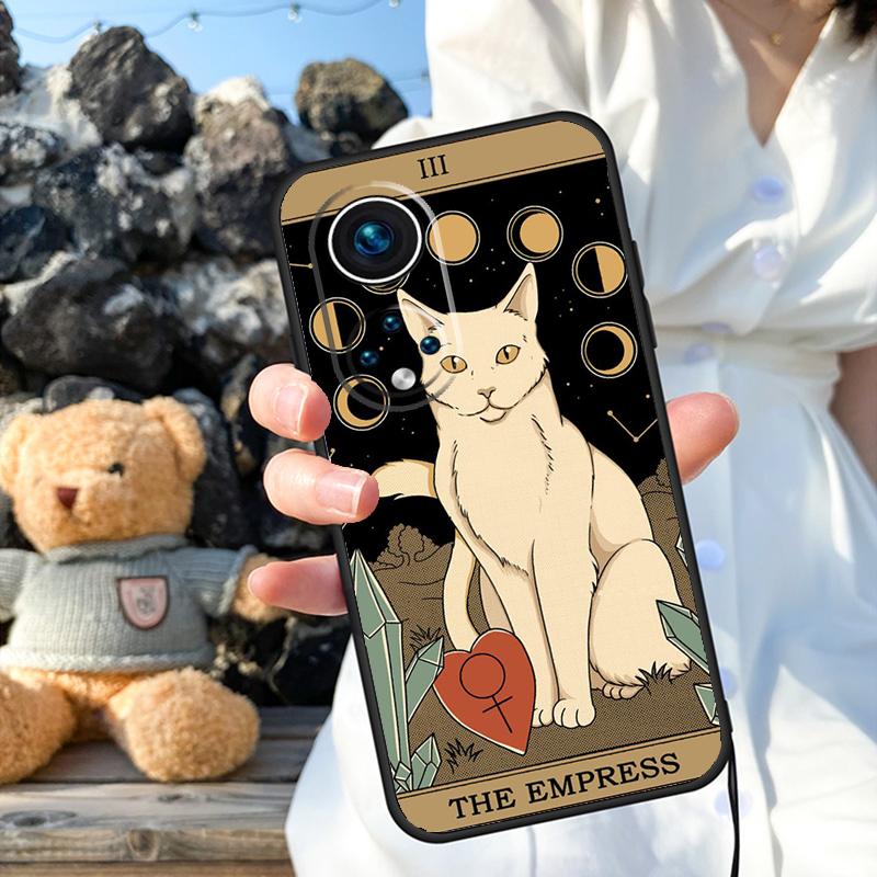 Koty Tarot Wiedźmiarstwo Etui Na Honor Magic 6 5 Lite Pro 50 70 90 Honor X8b X9b X6 X7 X8 X9 X6a X7a X9a X8a