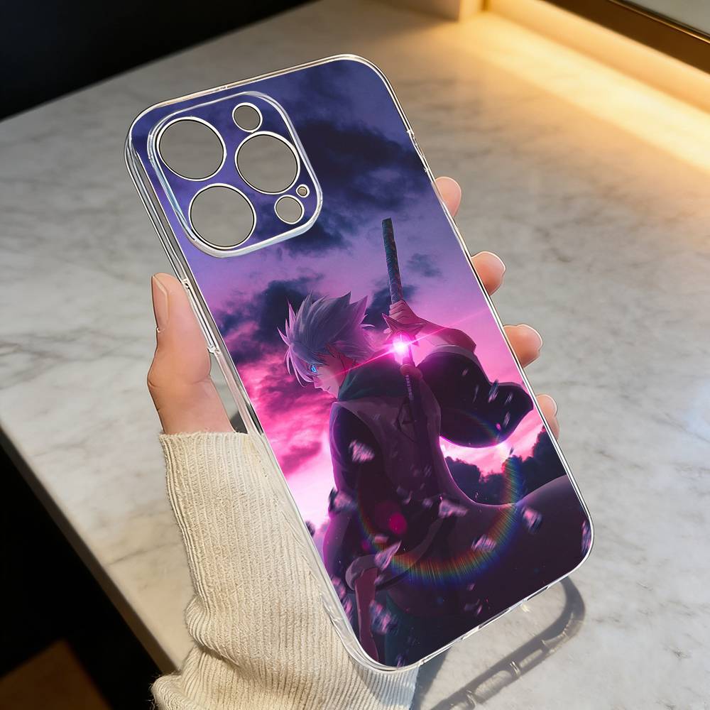 

Toshiro Hitsugaya Ice Dragon Bleach Anime Phone Case Transparent Silicone Soft For iPhone 17 16 15 14 13 12 11 Mini Pro Max Plus iPhone17PRO