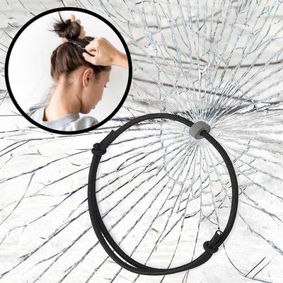 Hordozható vészhelyzeti készlet, önvédelmi karkötő, ablakzúzó, menekülőnyílás