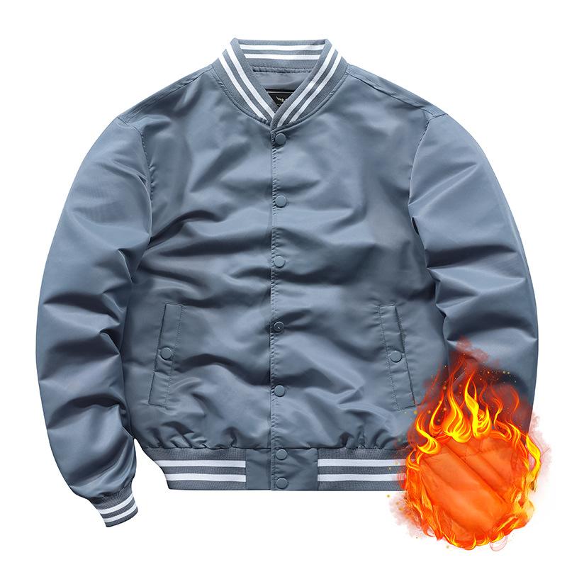 מדים בייסבול חזה לגברים מעיל פצצות אביב וסתיו גברים ונשים מעיל זוגי בסגנון זהה מעיל עבודה טרנדי