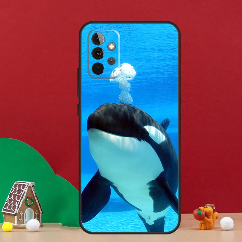 Killer Whale Orca Case For Samsung Galaxy A55 A52 A32 A12 A33 A06 A16 A26 A36 A56 A15 A53 A13 A34 A54 A14 A17