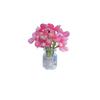 Car Center Console Air Outlet Simulated Flower Clips Ornaments Baby'S Breath Jasmine Vase For Girls Car Decorations