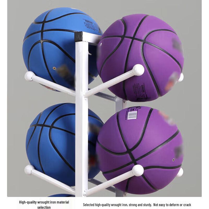 Basketball Storage Rack & Display Shelf