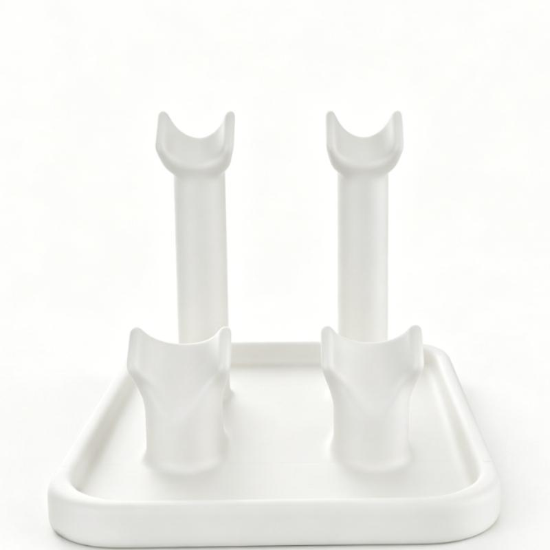1pc 3D Printed Toothbrush Holder, Replacement Storage Rack for Electric Toothbrush, Bathroom  Organizer белый