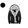 Plush and Thickened Large Size Jacket for Men Hooded Sweatshirt Autumn and Winter Clothing Men's Baseball Uniform Sportswear