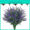 Lavender Artificial Plant With Realistic Design For Landscaping Outdoor