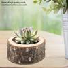 Wood Timber Pile Candle Holder Stand Log Candlestick Succulent Plants Flowerpot Candle Holders Ornament Decor