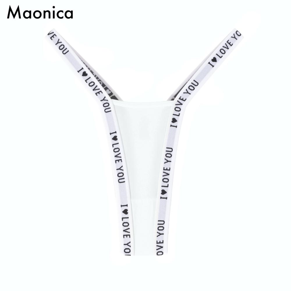 Taglia Europea Perizoma Senza Cuciture da Donna Sexy Sportivo Europeo e Americano Fitness Lettera Bikini Slip