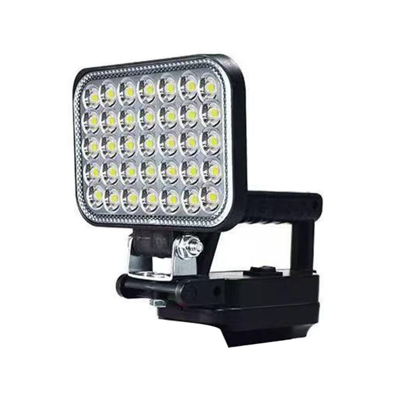 

3/4/5/8inch LED Work Light Adjustable Lamp High Brightness Portable Work Light 18V Battery for Outdoor Camping Home 4 чёрный