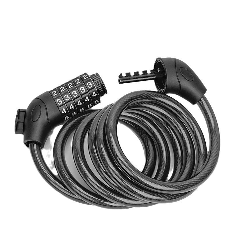 Portable Anti-Theft 4-5 Digit Combination Bicycle & Electric Vehicle Chain Lock