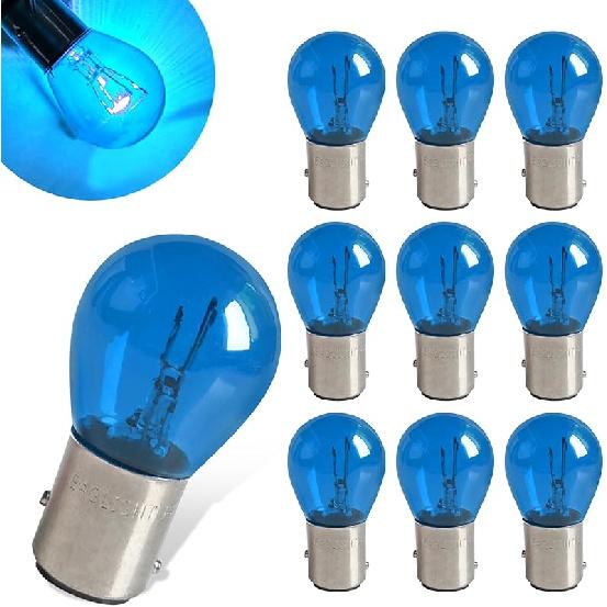 10 PCS Car 1157 P21/5W S25 BAY15D Light Bulb, Double Tail High And Low Brake Light Bulb Turn Signal Light Bulb LongerLife Replacement, Universal