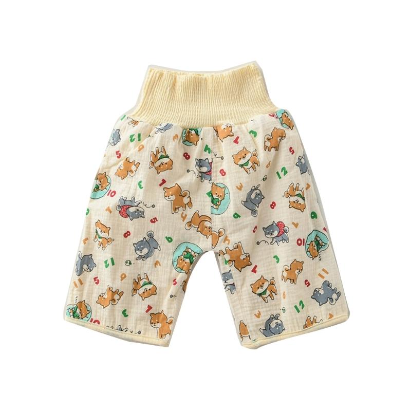 Reusable Baby Training Cloth Diaper Pants Cotton Gauze Nappy Trousers Leak-proof and Easy To Clean Nappies Pants