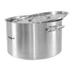 Medium Catering Pot With Lid Mega-M Standard 58L Dia. 50 Cm X H 30 Cm N