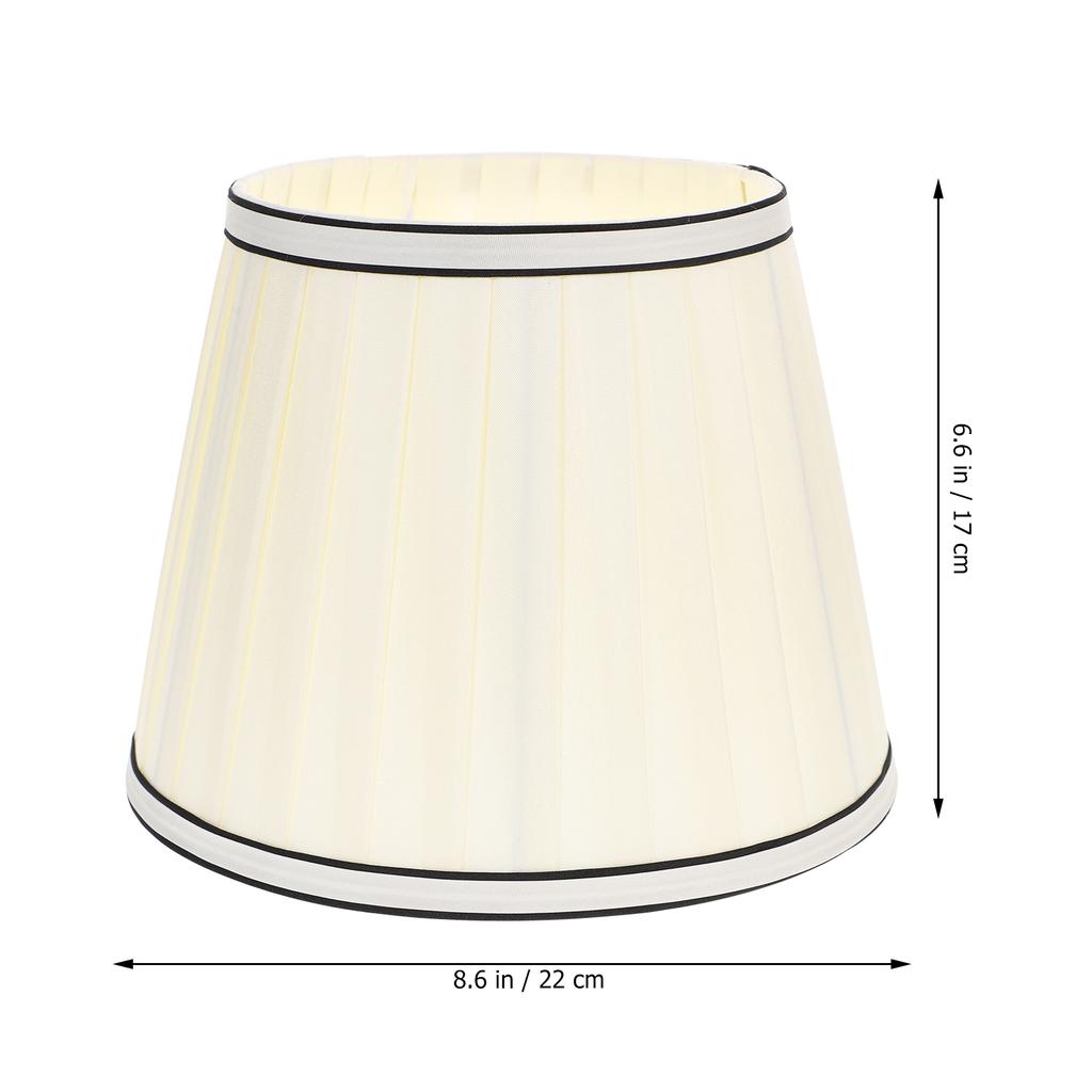 Modern Fabric Lampshade for Table Desk Floor Lamp E27 Household Light Cover Bedroom Living Room Soft Lighting Decorative Design