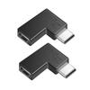 2PCS USB3.1 Type C Fast Adapter with Male Female Head Optional for Easy Connection and Fast Speed Data Transfer