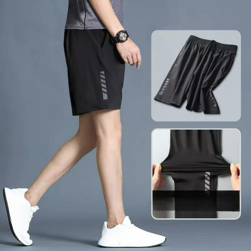 Men's Casual Pants Summer Loose Sports Fitness Shorts Men's Five-point Quick-drying Outdoor Large Size Running