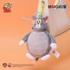Authentic Tom & Jerry Plush Transforming Keychain Figurine - Cute Cartoon Ornament Birthday Gift