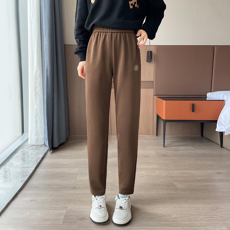 

Women s 2025 High-Waist Black Harem Pants - Slimming, Casual, Versatile Autumn Style 3XL