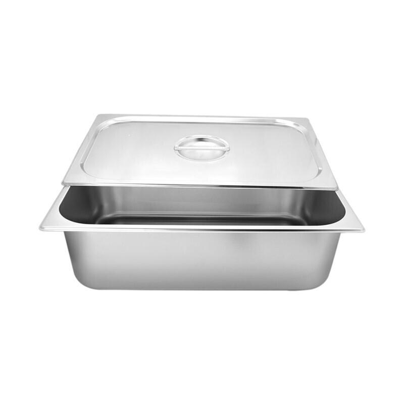 Shunhualang 201 Stainless Steel Food Pan with Lid