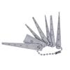 Multipurpose Stainless Steel Gaps Gauge Tapered Ruler Measuring Tool Set for Professional Use In Construction and Design