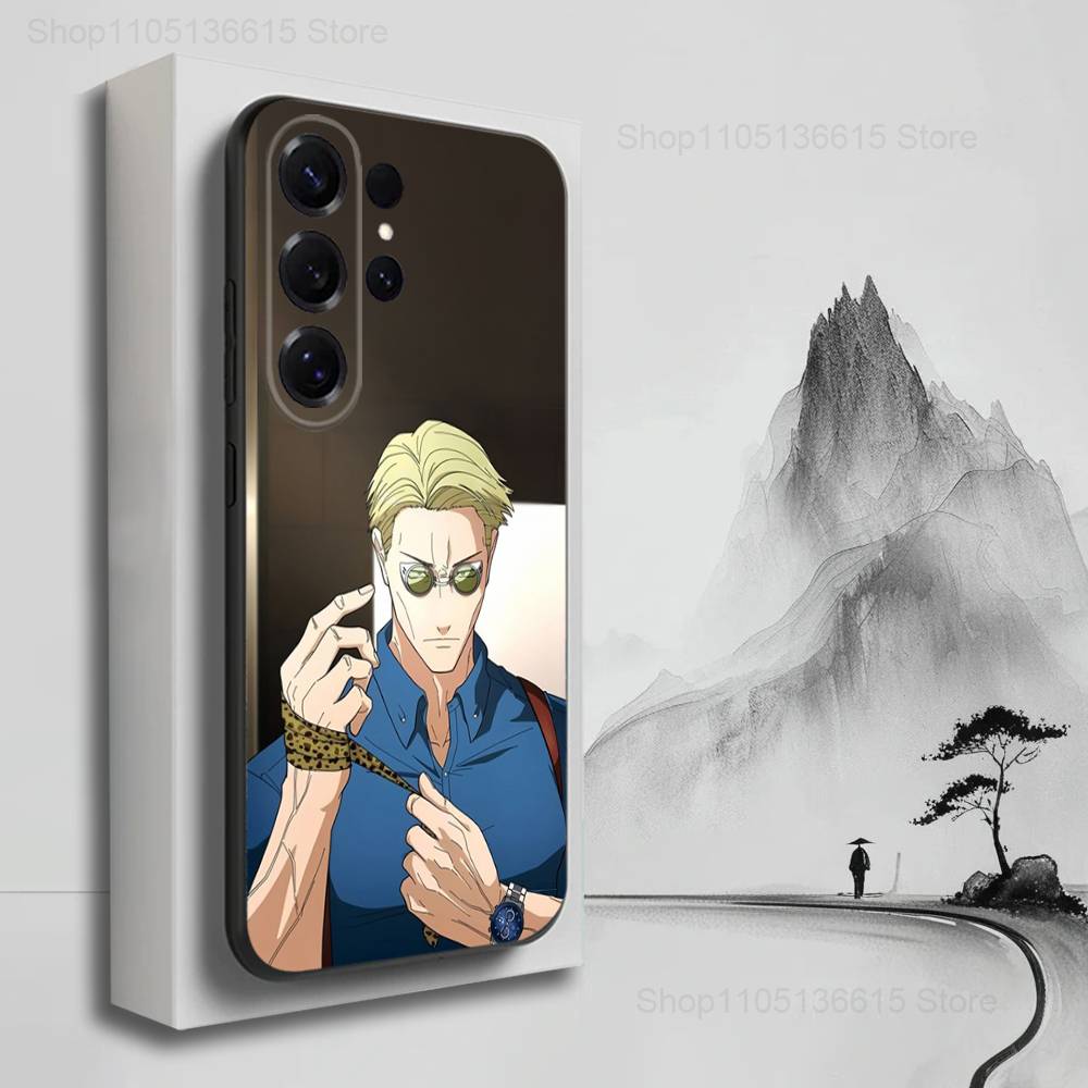 Anime K-Kento N-Nanami  Phone Case For Samsung S25,S24,S23,S22,S21,S20,S10,Ultra,Plus,Lite,FE,Soft Silicone Black Cover
