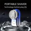 Men Foil Shavers Cordless Electric Portable Pocket Shaver Washable Travel USB Charging for Men