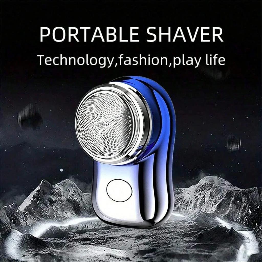Men Foil Shavers Cordless Electric Portable Pocket Shaver Washable Travel USB Charging for Men