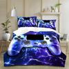 3D Gamepad Bedding Set Print Boy Girl Duvet Cover Pillow Case 2/3 Piece Home Bedroom Pack Holiday Gifts