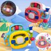 Multi-functional Children's Toy Steering Wheel With Lights And Music By Huang Er
