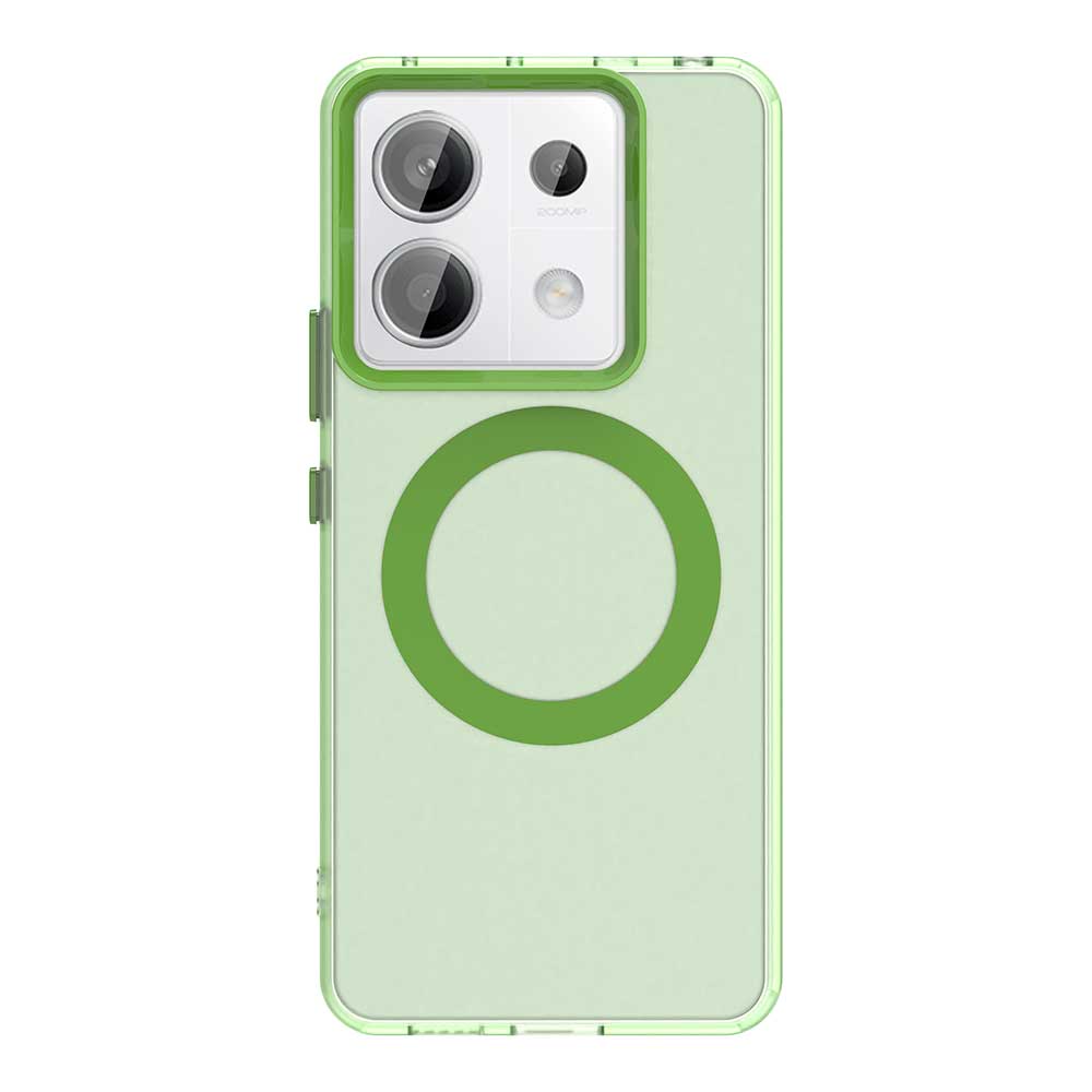 Magsafe Matte Phone Case For Xiaomi Redmi Note 13 13 Pro 13 Pro+ 5G/4G 13R Pro Magnetic Wireless Charging Shockproof Back Cover