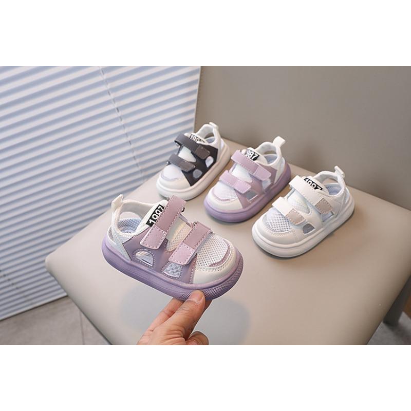 Kids Shoes Children's Shoes Small Kids Summer New Hollow-out Sandals Baby Breathable Mesh Soft Sole Walking Shoes