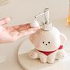 Dog Shape Liquid Soap Dispenser Ceramic Shampoo Bottle Shower Gel Separate Bottles  Kitchen