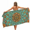 Mandala Elefant Mikrofaser Pool Strandtuch Tragbar Schnell Schnelltrocknend Sand Outdoor Reise Schwimmdecke Dünne Yogamatte Damen Herren
