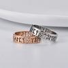 Lover Titanium Steel 6mm Hollow Out Ring Jewelry