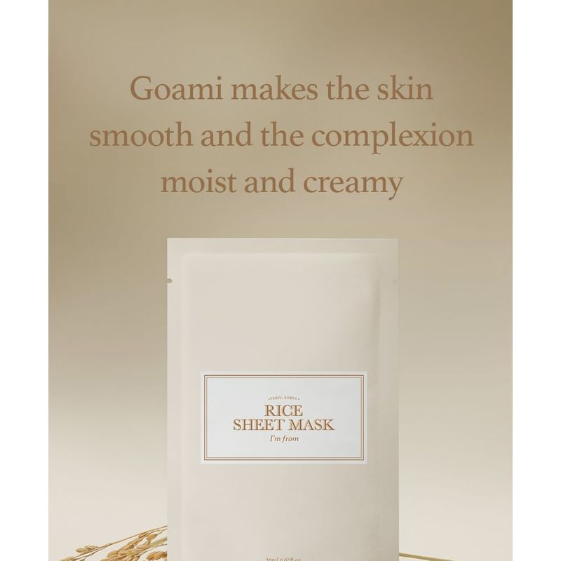 I'm from - Rice Sheet Mask Bundle Set