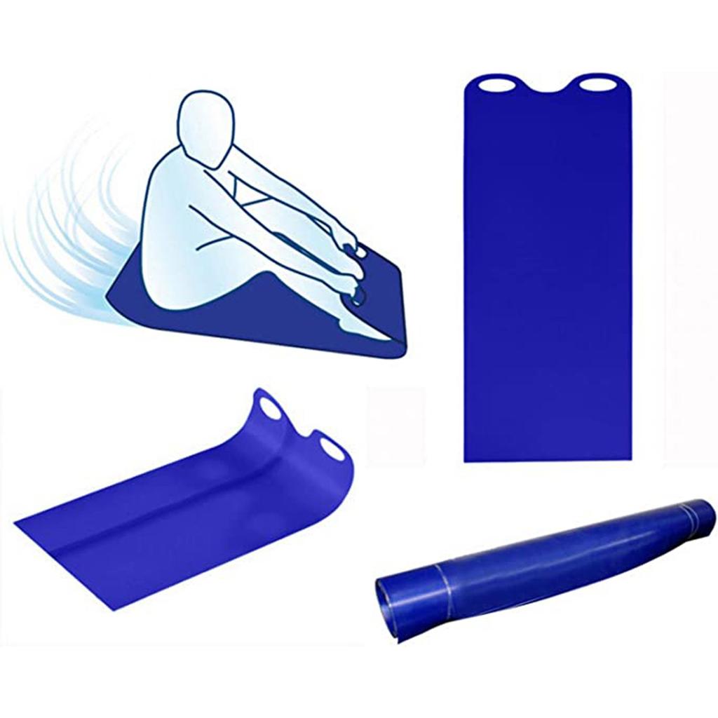 Snowboards Skis Snow Sled Roll Up Sand Grass Rolling Slider Pad Toy Board