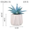 Small, Wavy Cup-Shaped Simulated Succulent Plant Potted Plant, Nordic Office Furniture Fresh Decoration