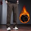 High-end American retro brown tooling pants men's autumn loose trendy brand wide-leg casual straight casual pants men