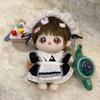 Head Cover Cotton Doll Clothes Lolita Plush Toy Clothes 10cm Cotton Doll  Dress  Children's Gift