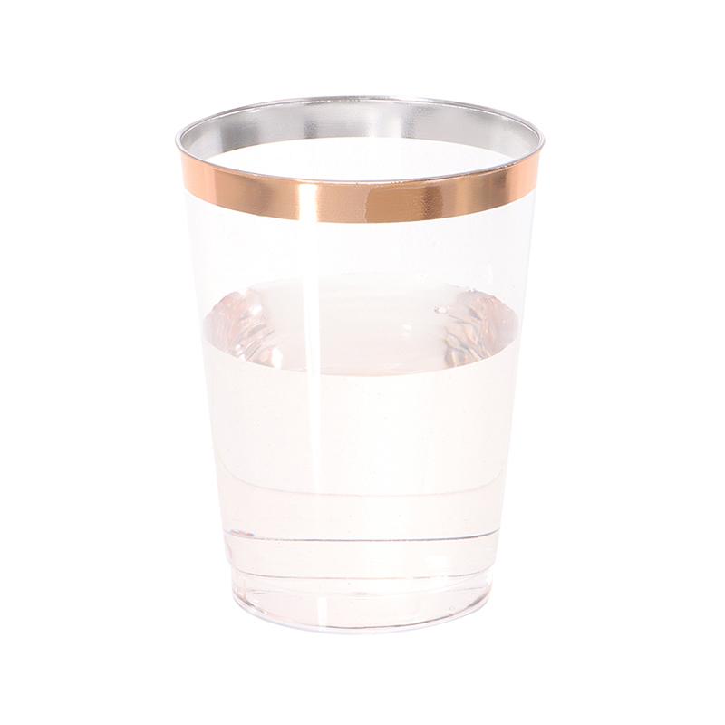 10Pcs 300Ml Phnom Penh Cup Hard Plastic Water Cup 10 Oz Plastic Wine Cups
