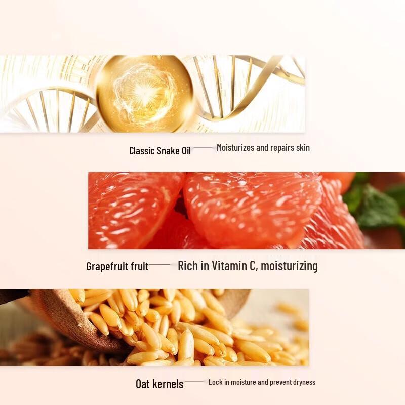 Longliqi Schlangenöl & Fruchtsäure Handcreme