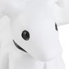 Ghost Walking Dog Statue Spooky Cute Resin Home Decoration Tabletop Ornament Ghost Dog Decor for Indoor Outdoor Use 15cm