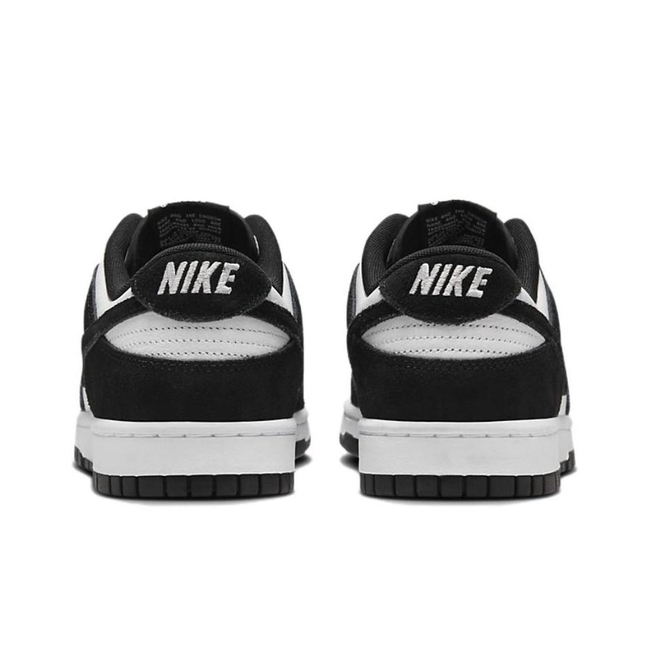 Nike Dunk Low SE Suede Panda Men Sneakers Black White FQ8249-100